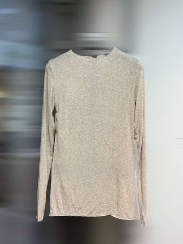 BASIC SOFT CASHMERE TOP BEIGE