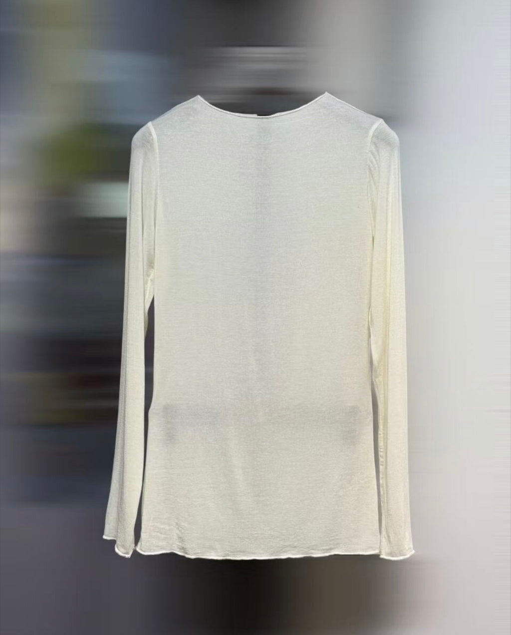 Basic Soft Cashmere Top Black