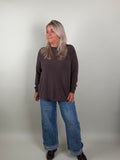 trui model Angie chocolade
