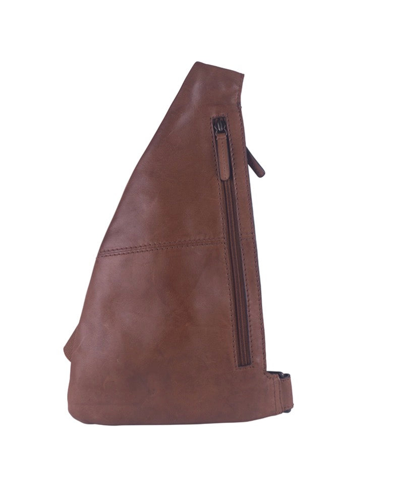 Bag2Bag Tas leder  Cayo donkerbruin