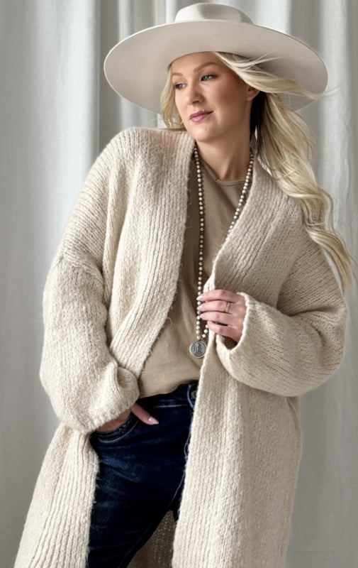 BYPIAS BOHEMIANA ONE FINE DAY VEST OFF WHITE