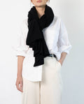 Sjaalmania Cosy Chic Sjaal Solid Black