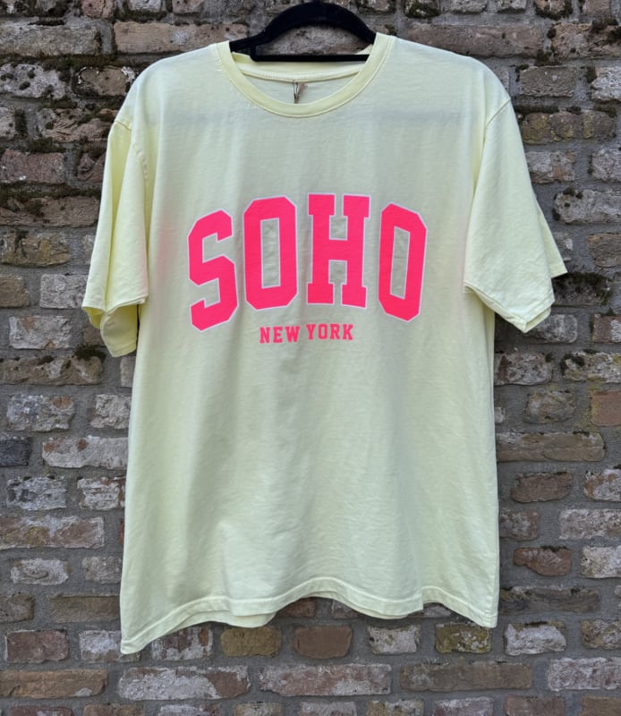 T-Shirt SOHO Geel