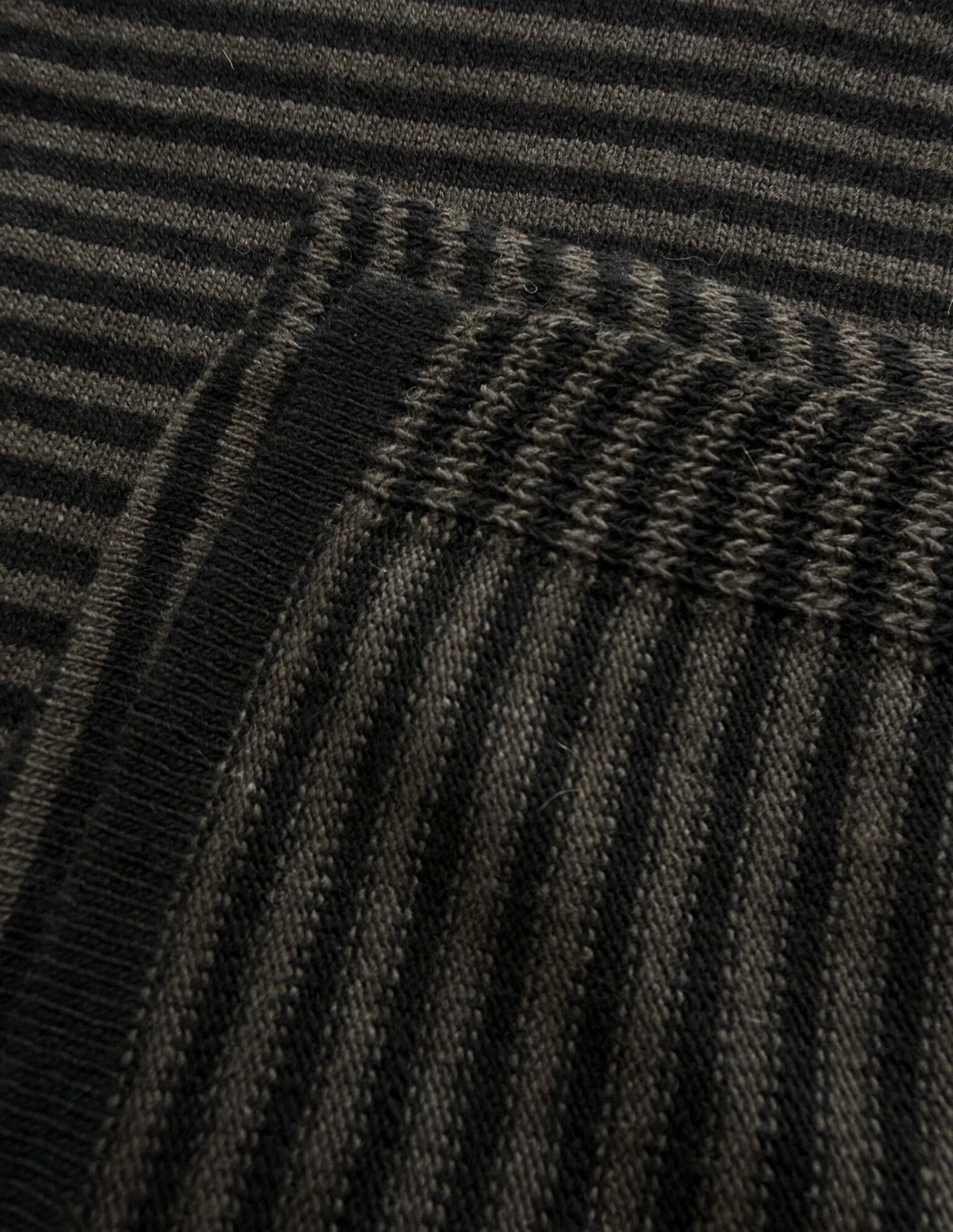 Scarfmania Cozy Chic Scarf Stripes Solid Black Light Sand