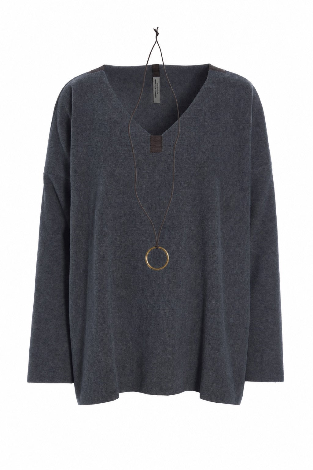 HSCPH v-neck sweater soft black Classic Beauty & Fashion