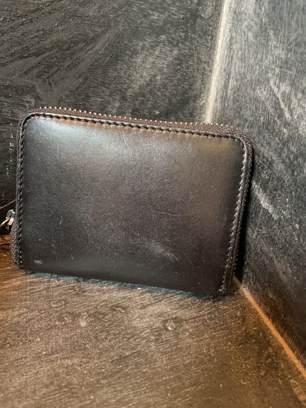 Bag2Bag Portemonnee leder Devin Zwart