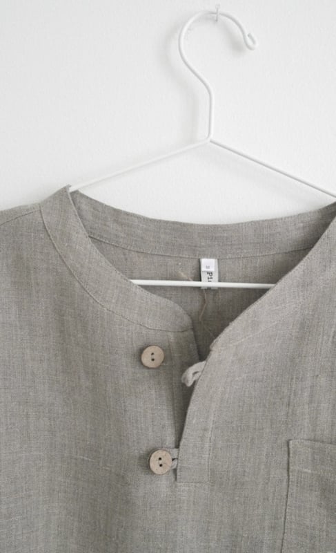 BYPIAS Jones Linen shirt Natural