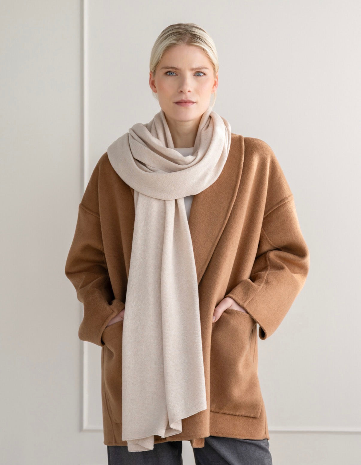 Scarfmania Cozy Chic Scarf Light Sand