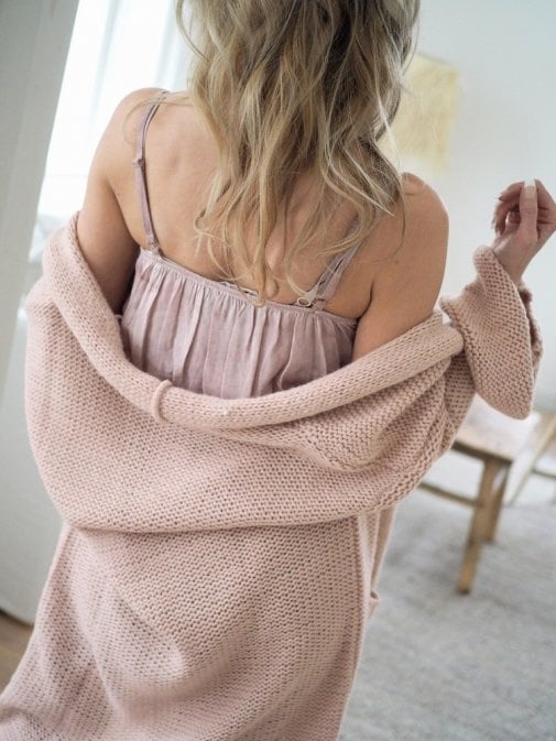 BYPIAS BOHEMIANA NICOLE TOP LIGHT HEATHER