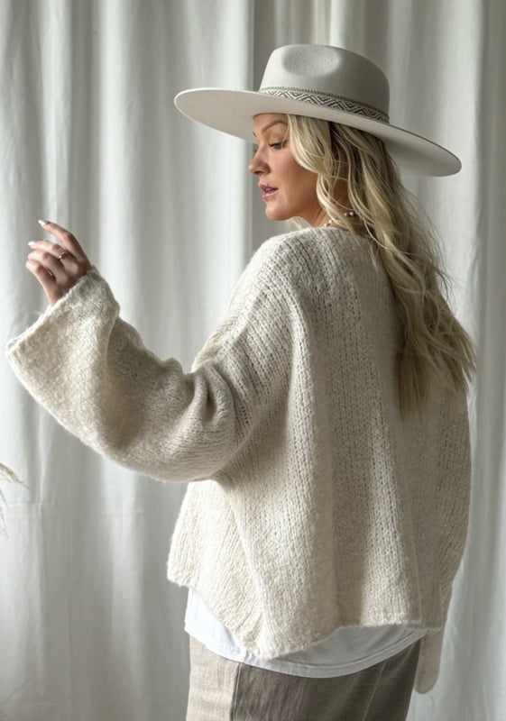BYPIAS BOHEMIANA PHILO KNIT OFF WHITE