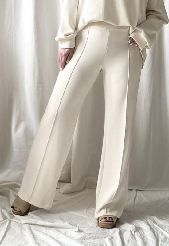 BYPIAS BOHEMIANA  BROEK FERNI OFF WHITE