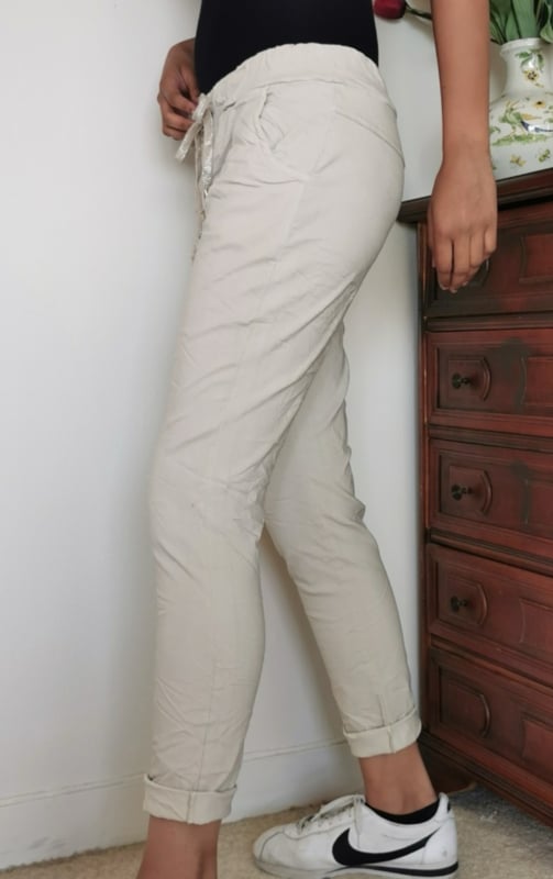 Jogginghose Sam beige