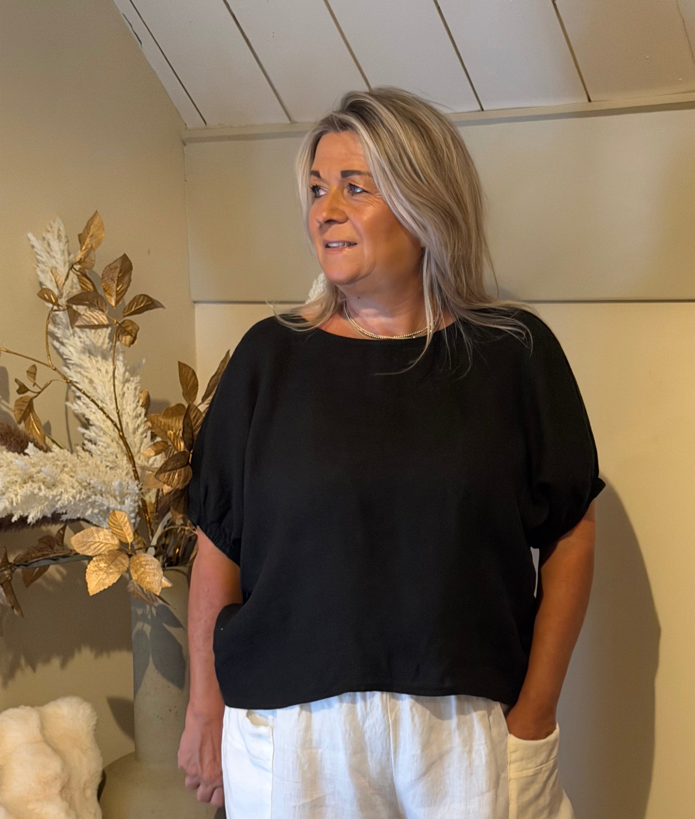 Linen blouse Calo bronze