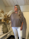 Sweater model  Napels taupe Classic Beauty & Fashion