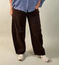 Barrel jeans choco