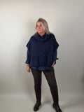 sleeveless trui model pina Navy