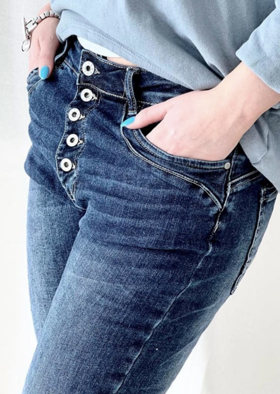 BYPIAS  PERFECT JEANS VINTAGE DARK WASH