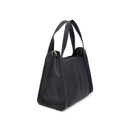 Bag2Bag Ledertasche Abby Schwarz
