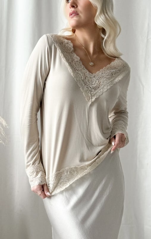 BYPIAS BAMBOO LACE DIVINE BEIGE