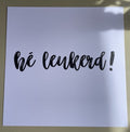 Kaart,  He Leukerd!