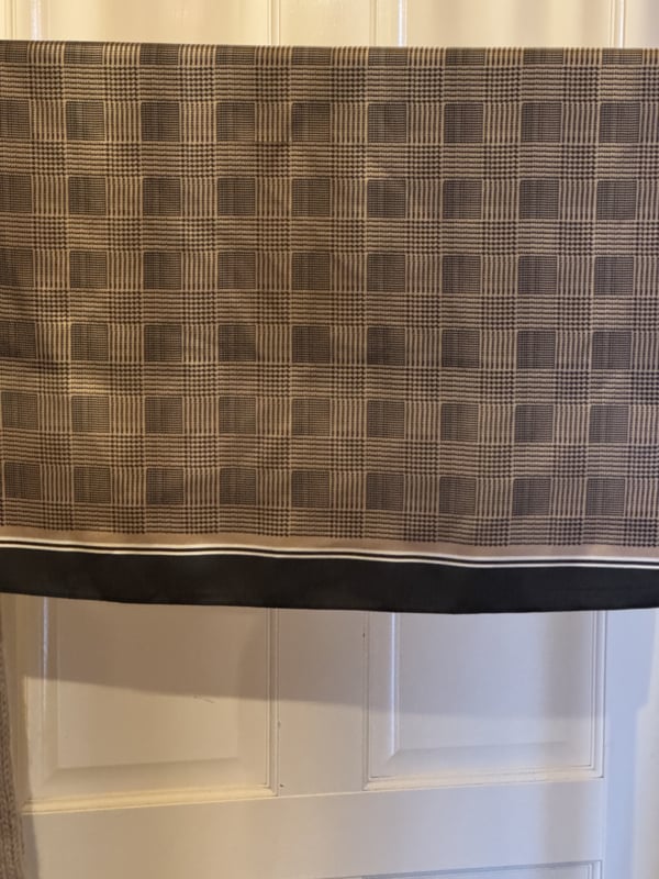 Sjaal Classy Ruit Camel/Zwart