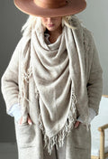 BYPIAS , BOHEMIANA  NOLAN SJAAL BEIGE
