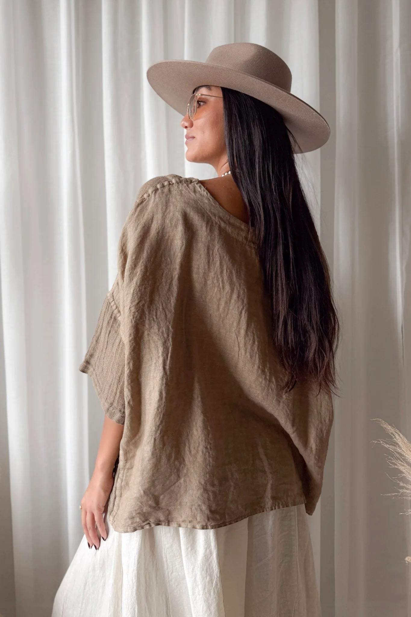 Bypias bohemiana Calize blouse savanna