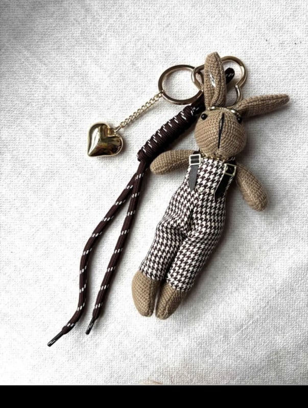 Bag Charm Nijn pepita