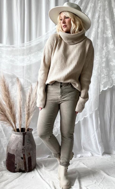 BYPIAS PERFECT JEANS MUST HAVE BEIGE