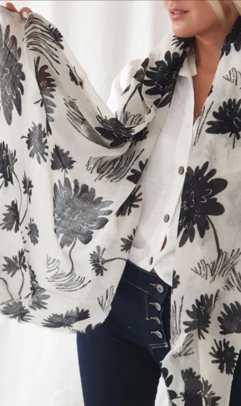 BYPIAS LILIUM SCARF BLACK