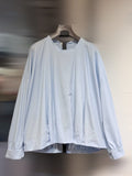 COTTON BLOUSE PIPA SKY BLUE