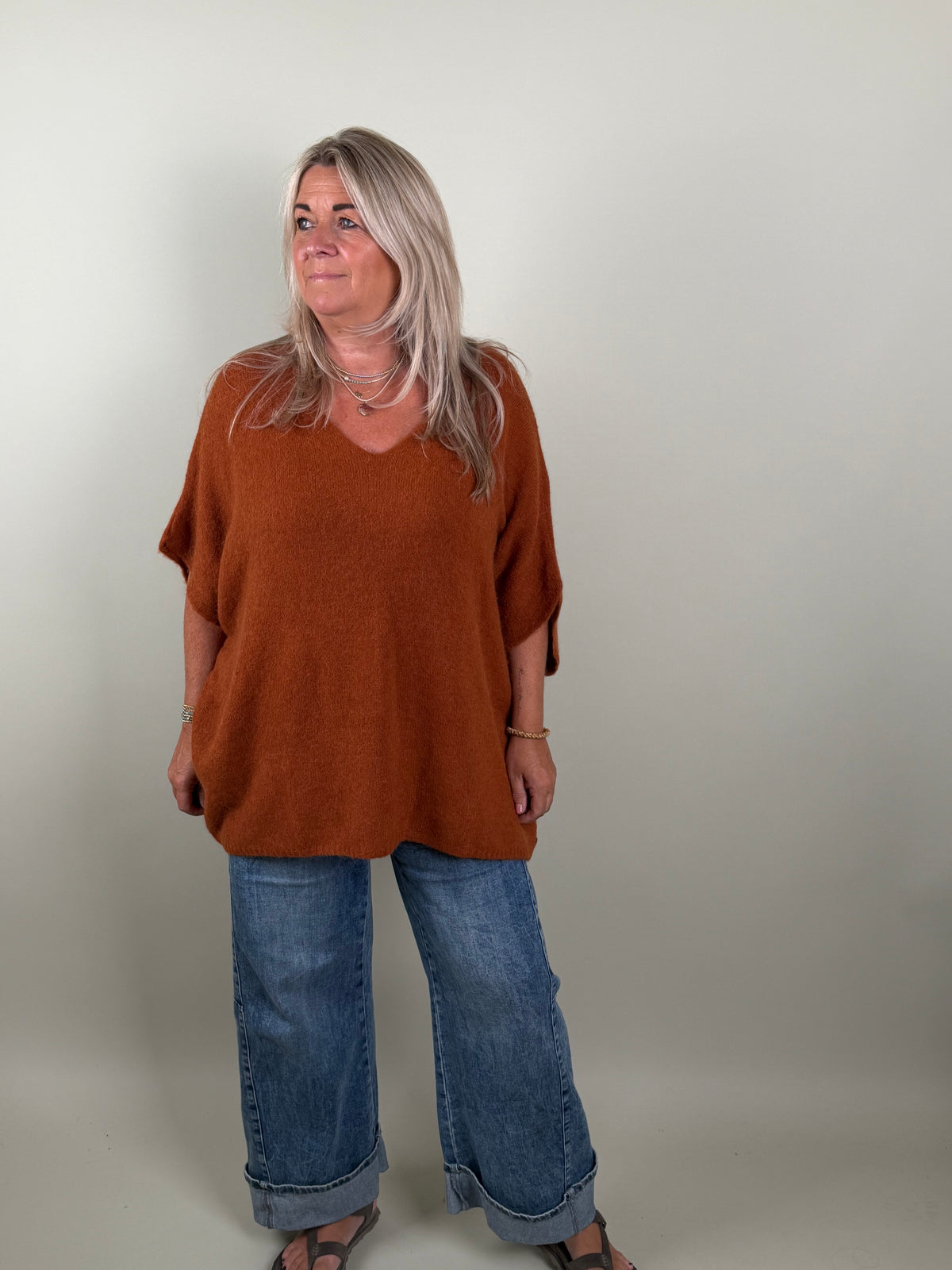 Sleeveless Trui Justine Bruin