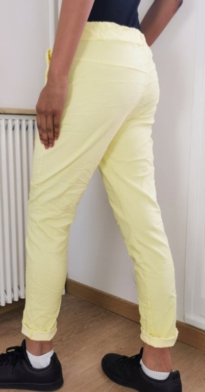 Jog Pants Sam Licht Geel