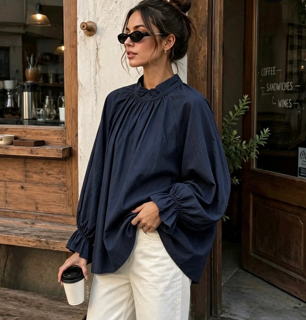 blouse Clavo in navy