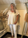linnen cotton blouse menorca ecru