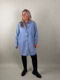 SixtyDays Boyfriend Shirt Denim Blue