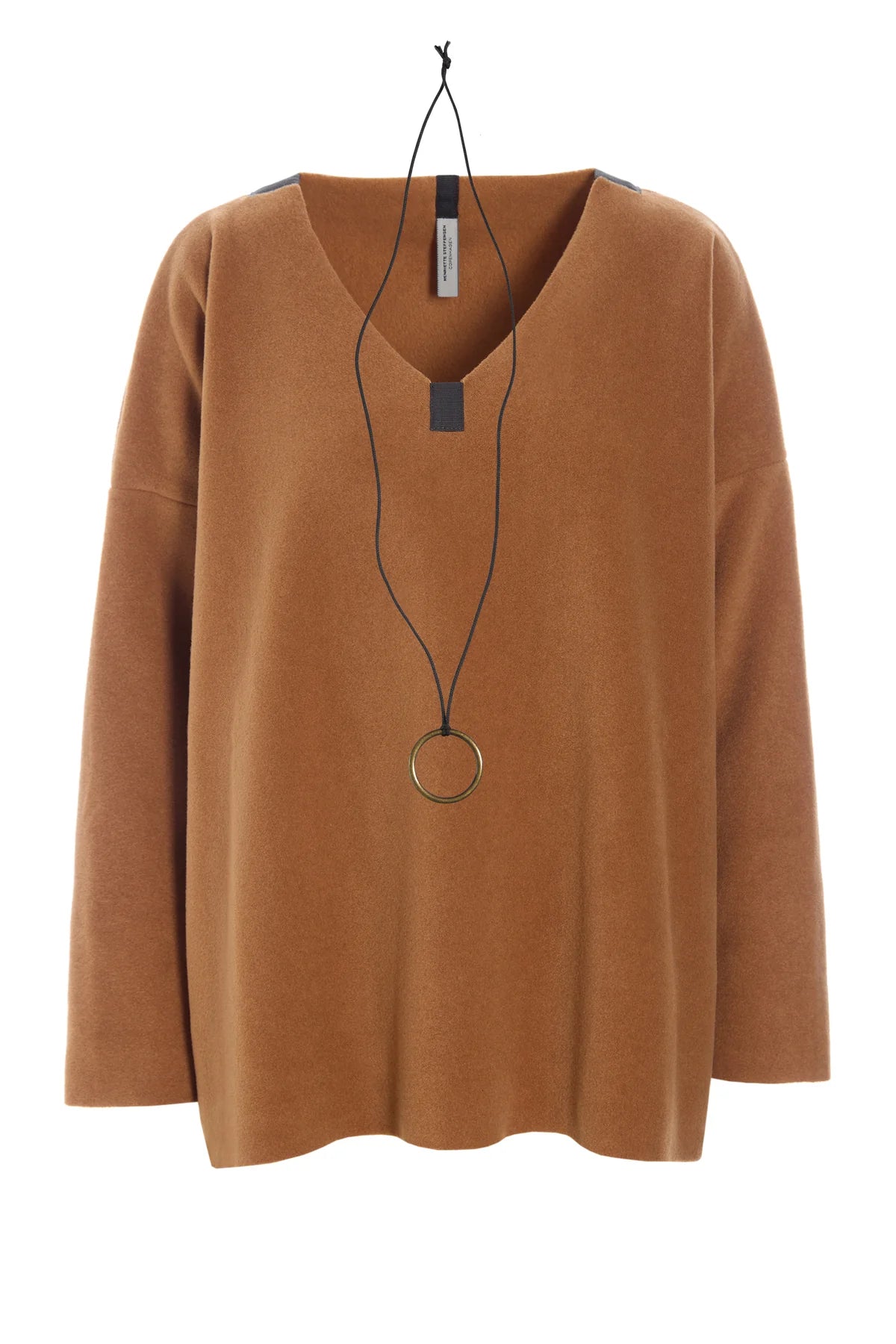 HSCPH v-neck sweater rust