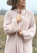 BYPIAS, BOHEMIANA  SOFT MUSE VEST PINK