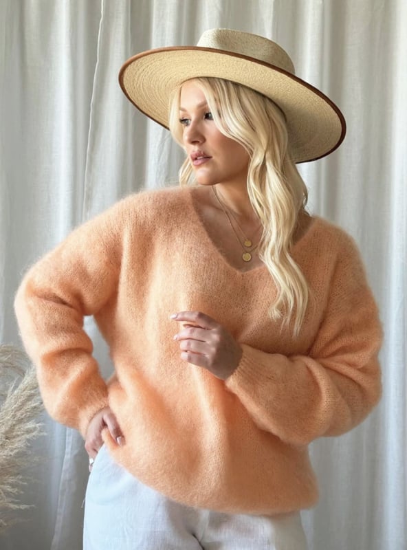 BYPIAS BOHIEMIANA  MOHAIR HEAVEN TRUI LIMONCELLO