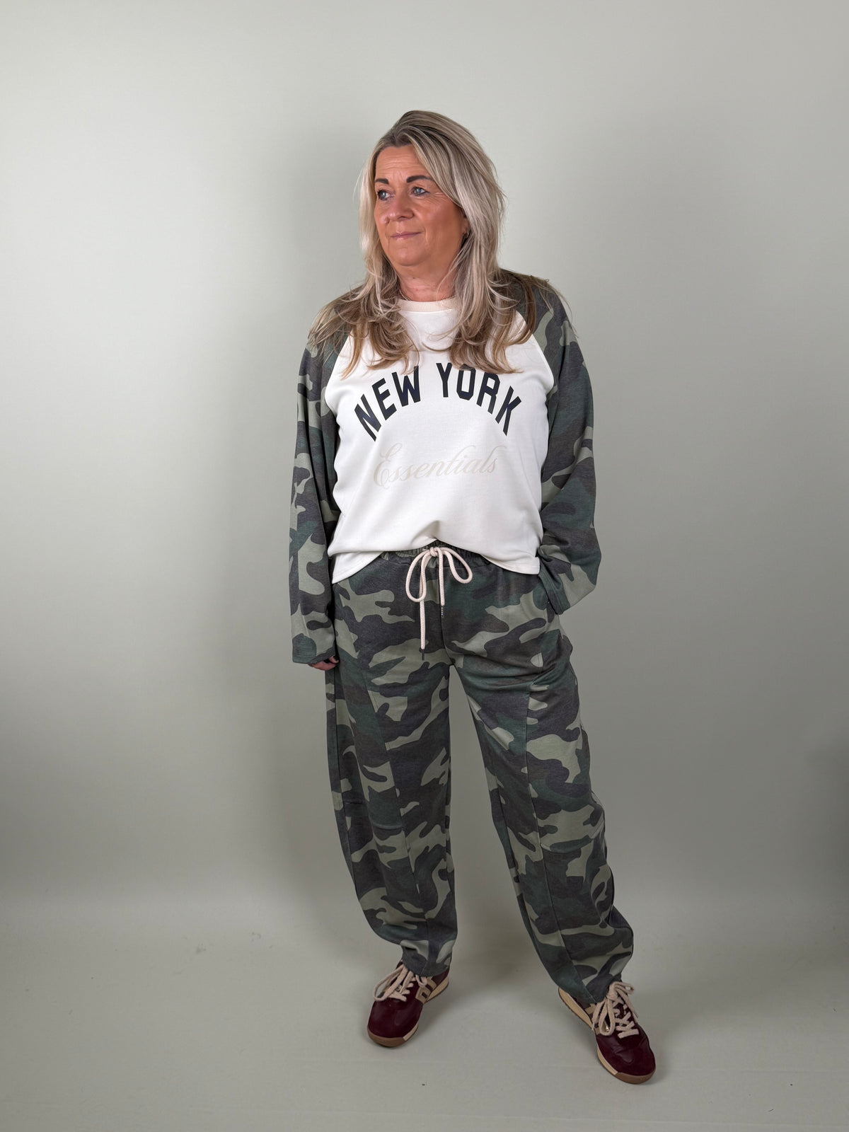 Balloon Jog Pants Camo Army