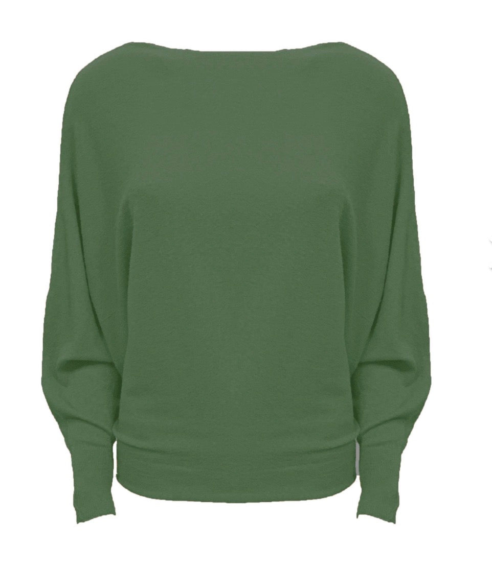 fijngebreide trui Batwing army