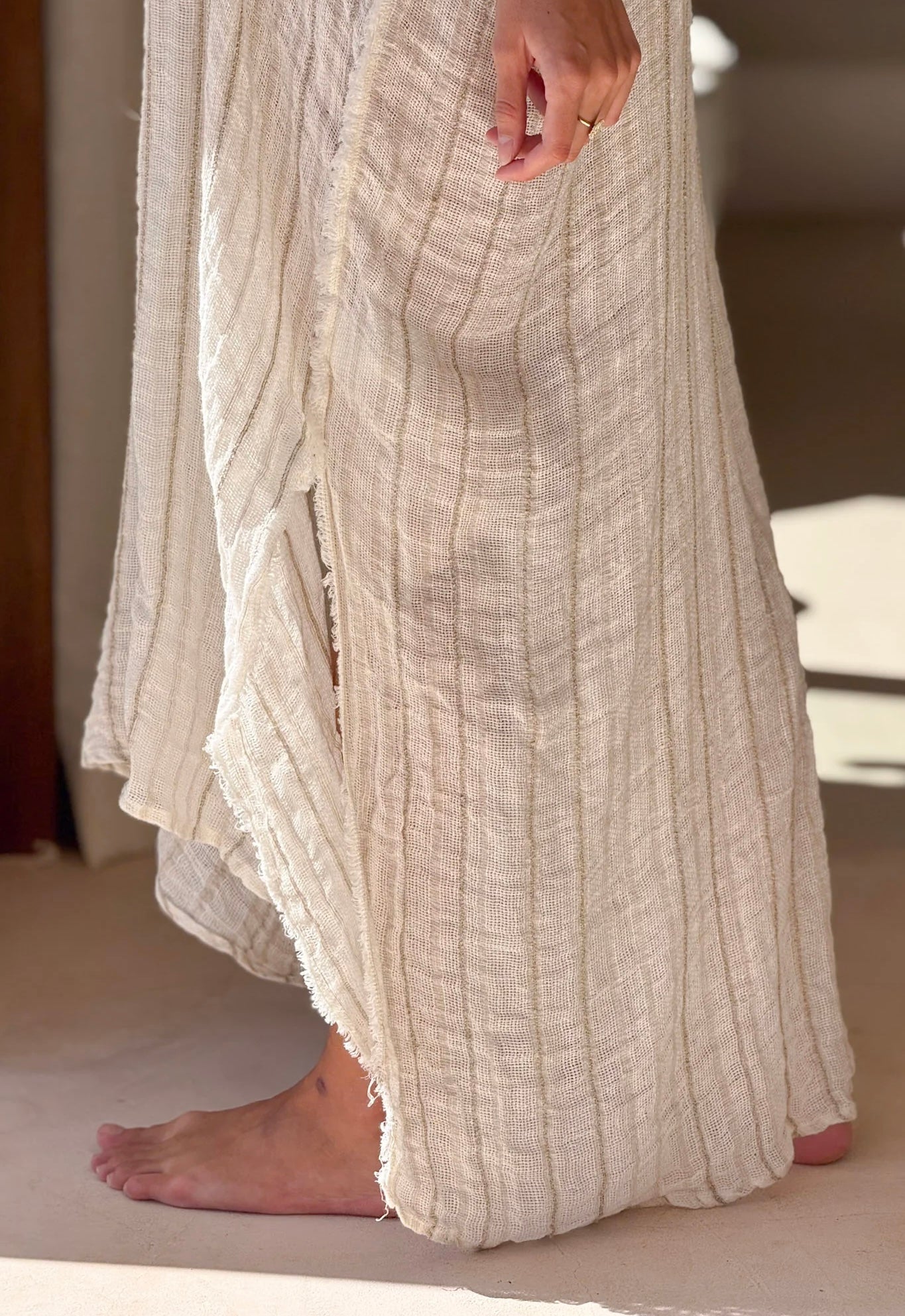 Bypias Bohemiana kaftan Esme beige