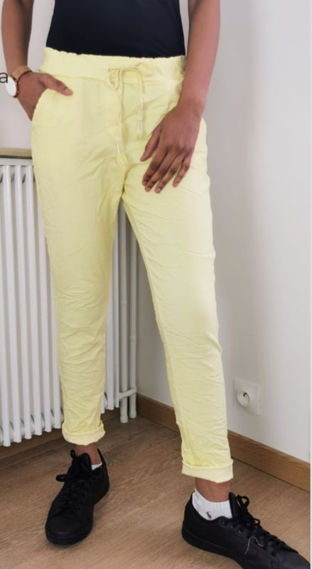 Jog Pants Sam Licht Geel