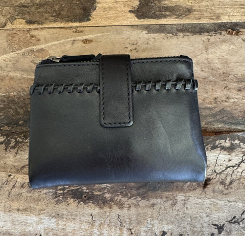 Bag2Bag Portemonnee leder Limited Edition Wallet Lioni Zwart