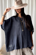 Bypias bohemiana Catrie blouse navy