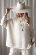 Bypias bohemiana comfy trui Lise off white