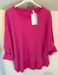 Sweater model  Napels fuchsia
