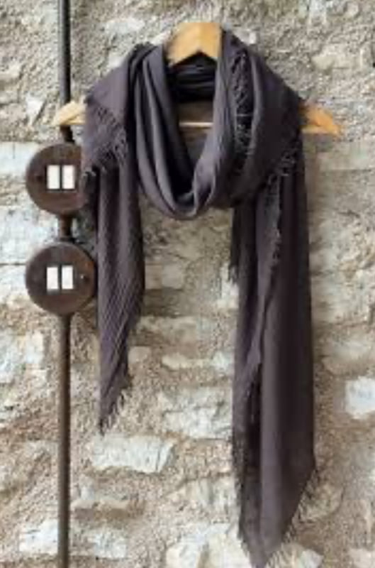 BYPIAS BAMBOO SCARF COFFEE