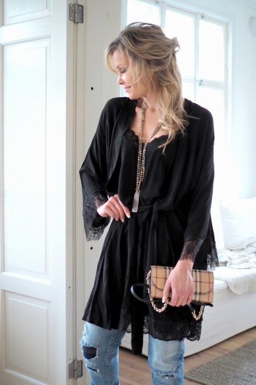 BYPIAS BOHEMIANA NICOLE TOP BLACK