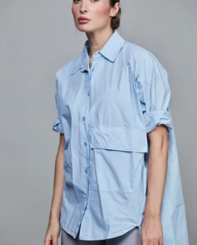 SIXTYDAYS BIG POCKET LIGHT BLUE